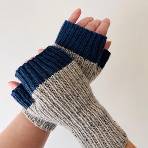 Knit fingerless gloves, handknit mittens, handmade gloves, knit hand warmers, fingerless mitts, spring gloves, autumn gloves, softknitshome
