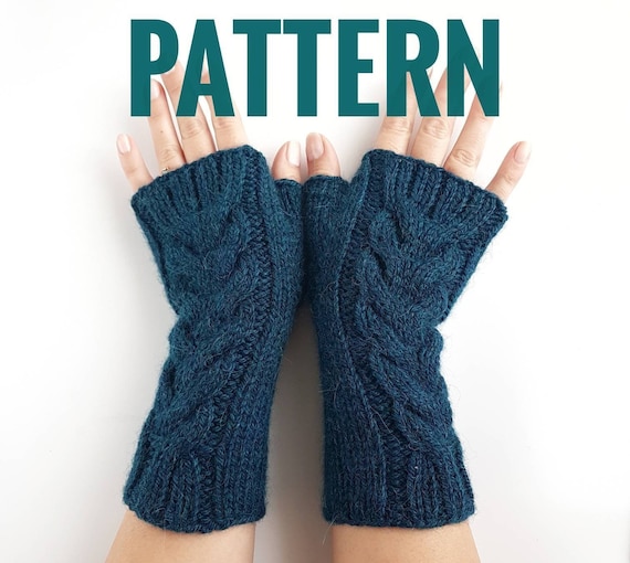 Fingerless Gloves Knitting Pattern (Step-by-Step Tutorial) - Sheep
