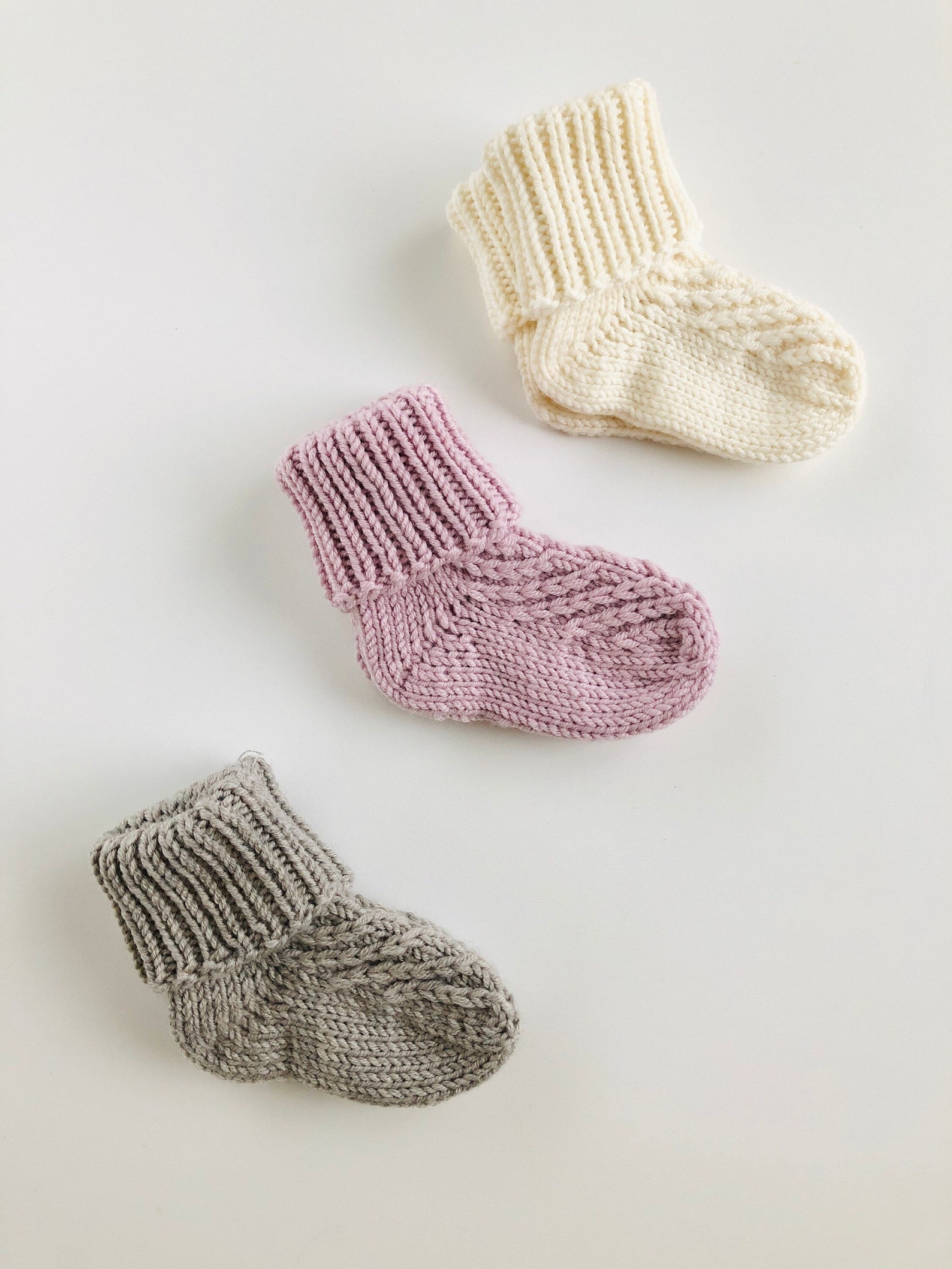 Knit Baby Socks Baby Gift Knit Merino Wool Socks for Boy and Etsy