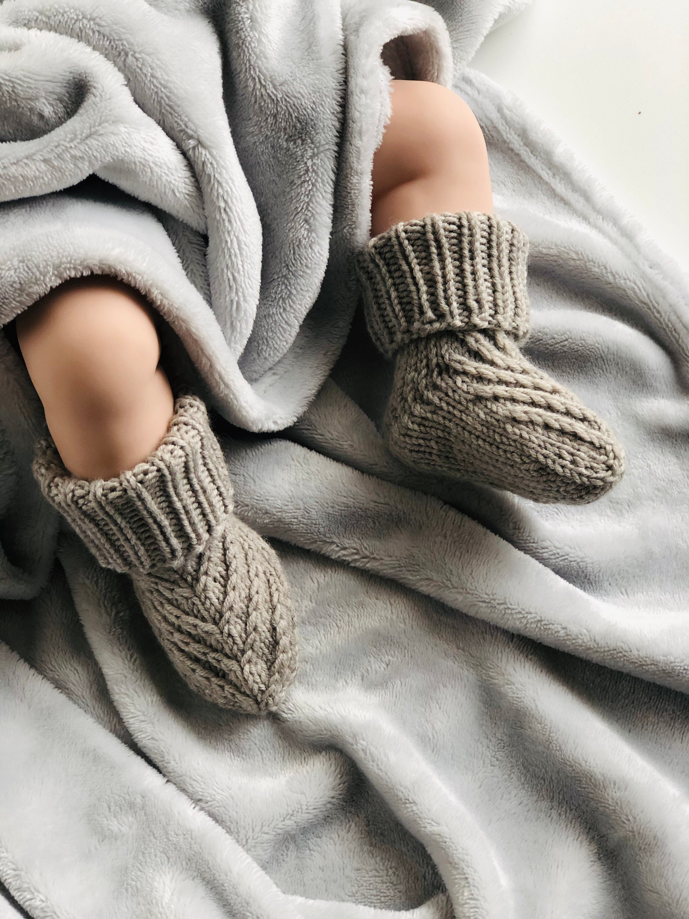 Knit Baby Socks Baby Gift Knit Merino Wool Socks for Boy and Etsy