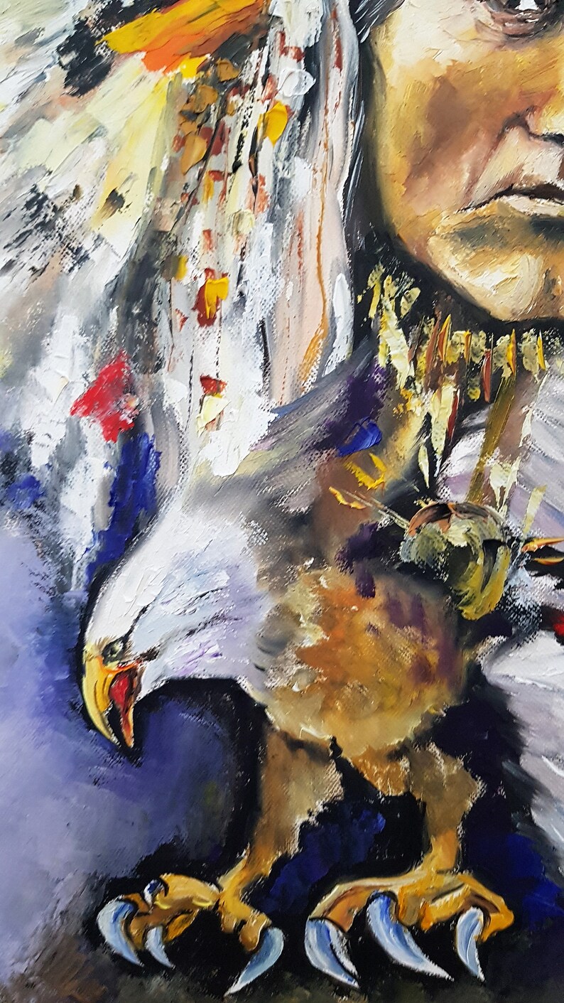 American Navajo Indian Large Navajo Art Wall Hanging Native American