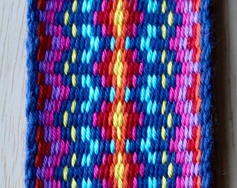 Pattern Only. Turned Krokbragd for Inkle Weaving 40mm