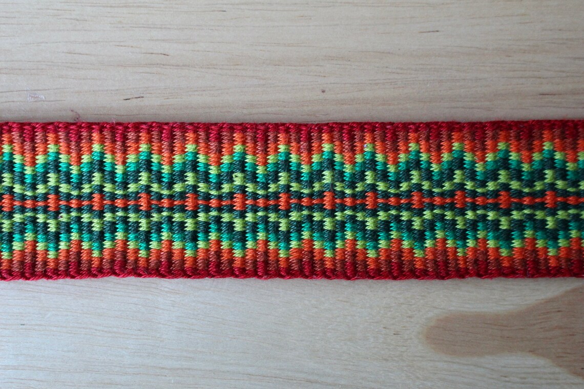 Pattern Only. Turned Krokragd for Inkle Weaving, 40mm - Etsy