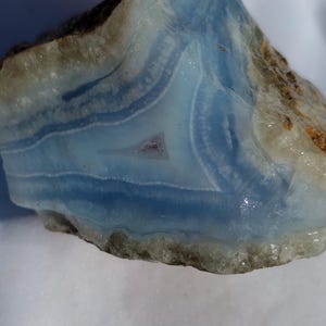 Blue Chalcedony Rough Piece or Specimen