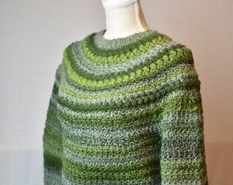 Handmade Crocheted Sweater; Small/ Medium Handmade Sweater; Briana K Designs Macchiato Sweater