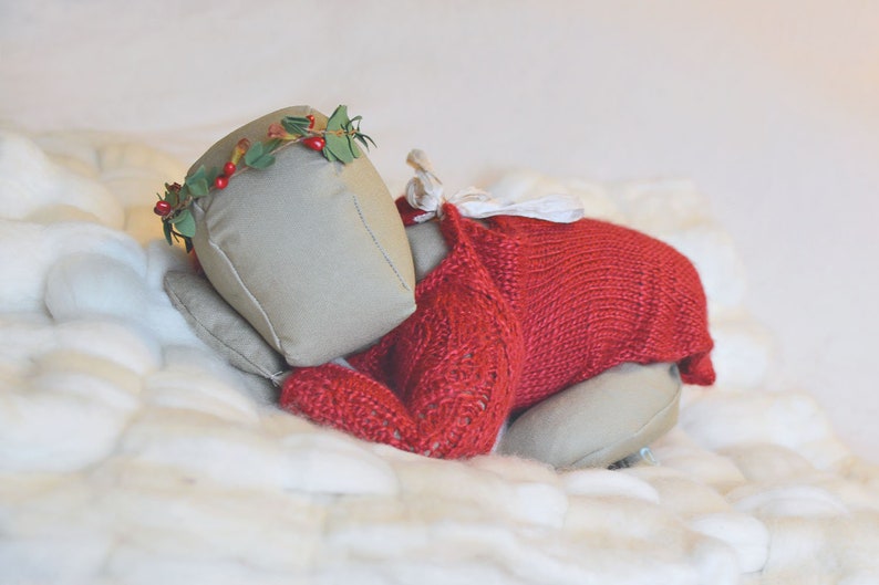 baby posing doll