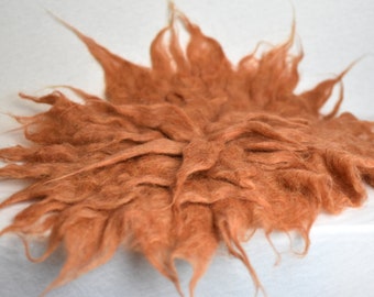 DESTASH SALE; Newborn Photography Prop; Felted Curly Layer; Wooly Layer; Textured Layer; Circus Props