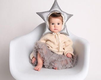 Star Headdress Photo Prop; Glitter Star Headband; MADE TO ORDER; Headdress; Star Photo Prop