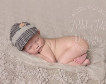 SEWING PATTERN Billy Brimmed Hat; Newborn to Adult sizing; Easy;