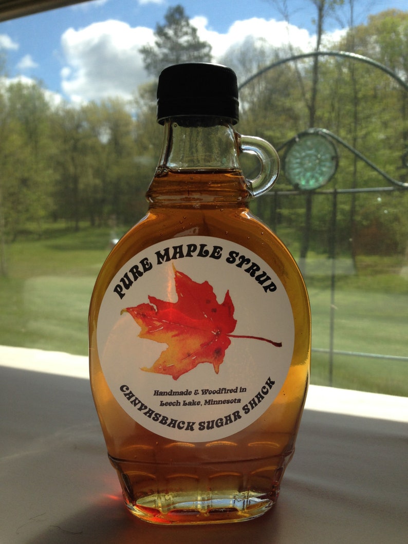 Maple Syrup...pure & Organic...8oz...made in Minnesota Etsy Denmark