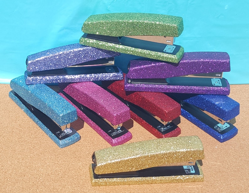 glitter stapler