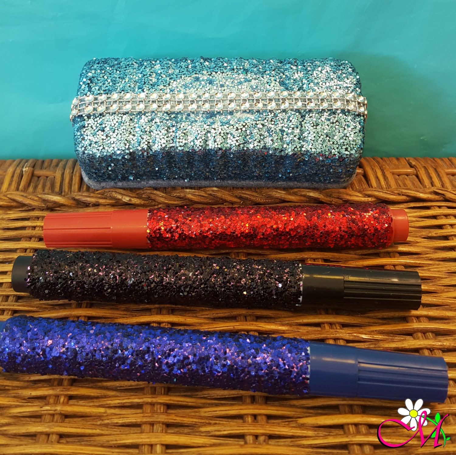glitter dry erase markers