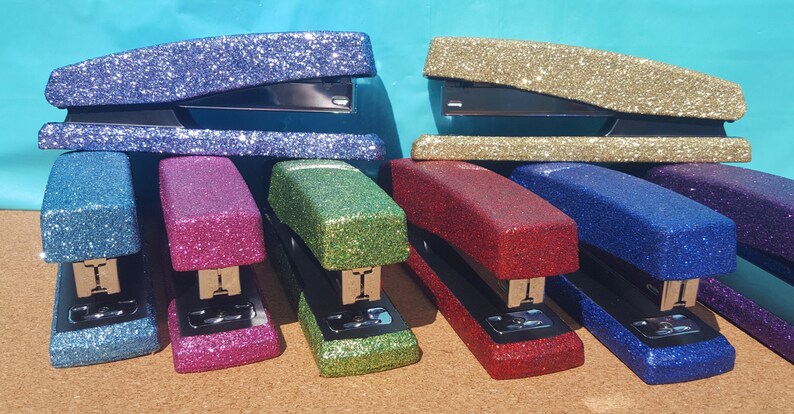 glitter stapler