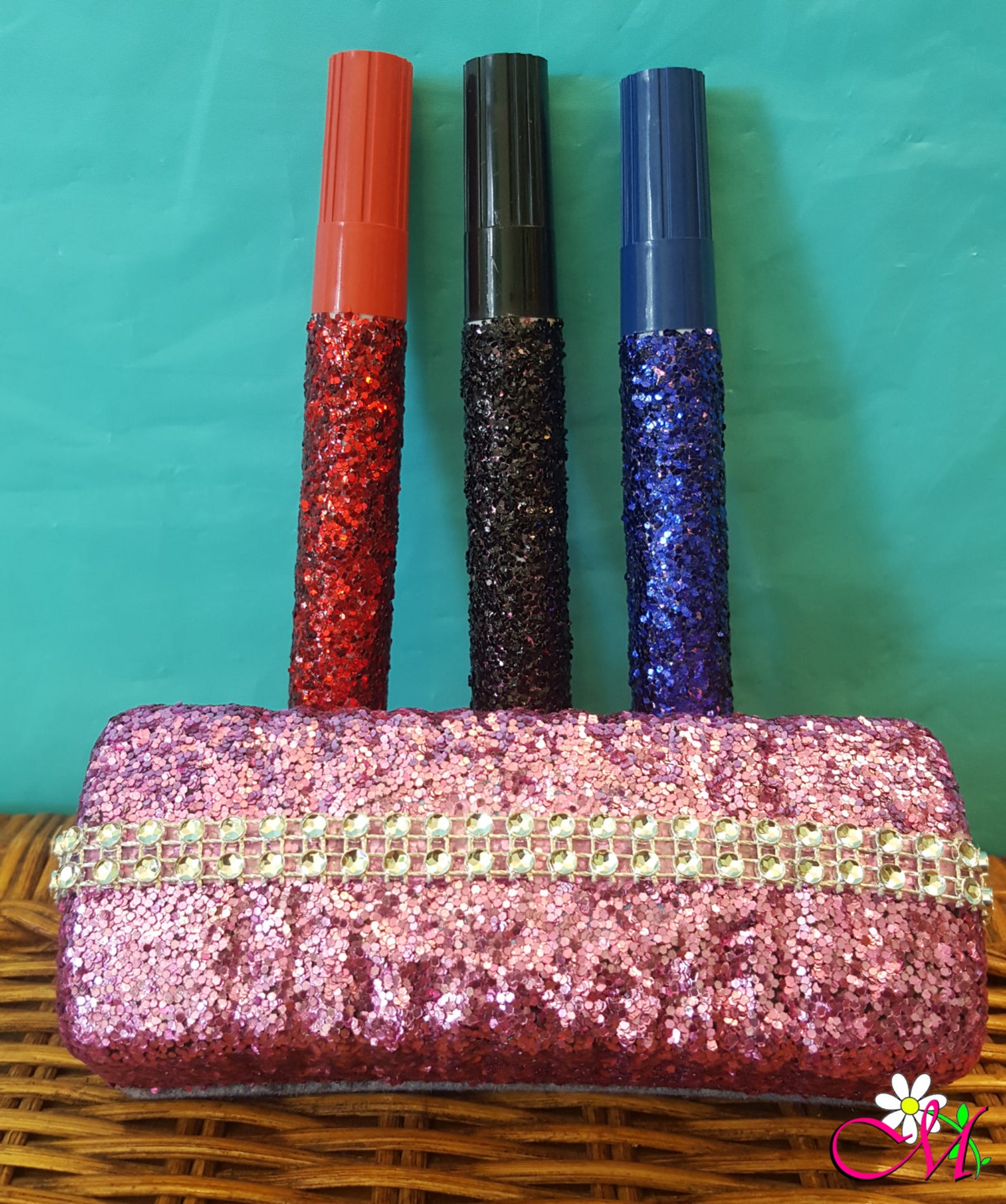 Glitter Dry Erase Markers and Glitter Dry Eraser Set Your Etsy
