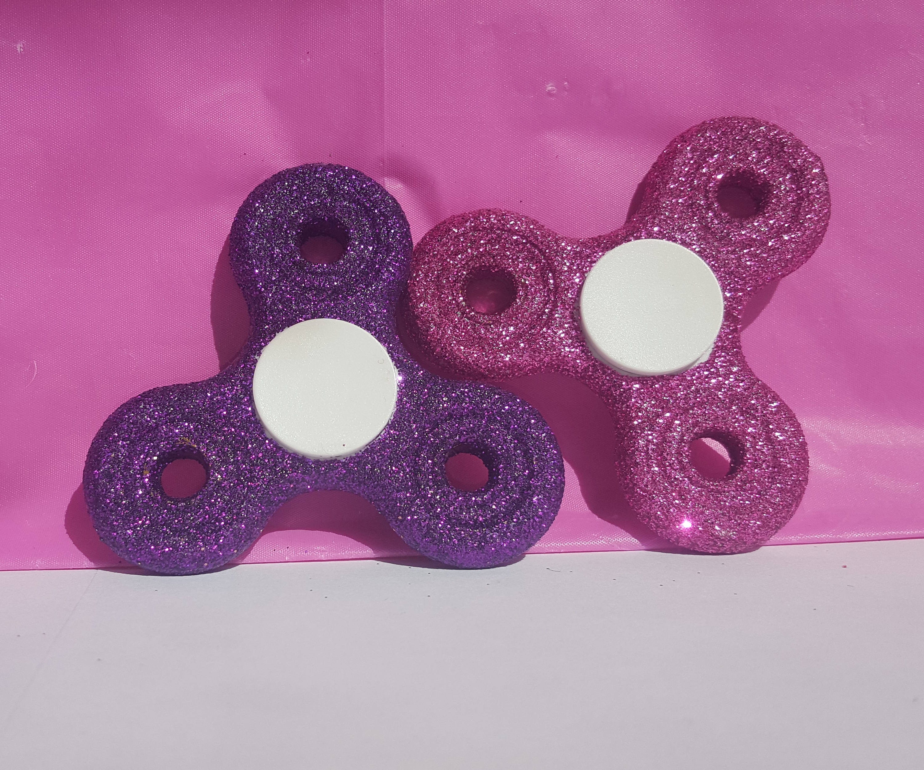 purple fidget spinner