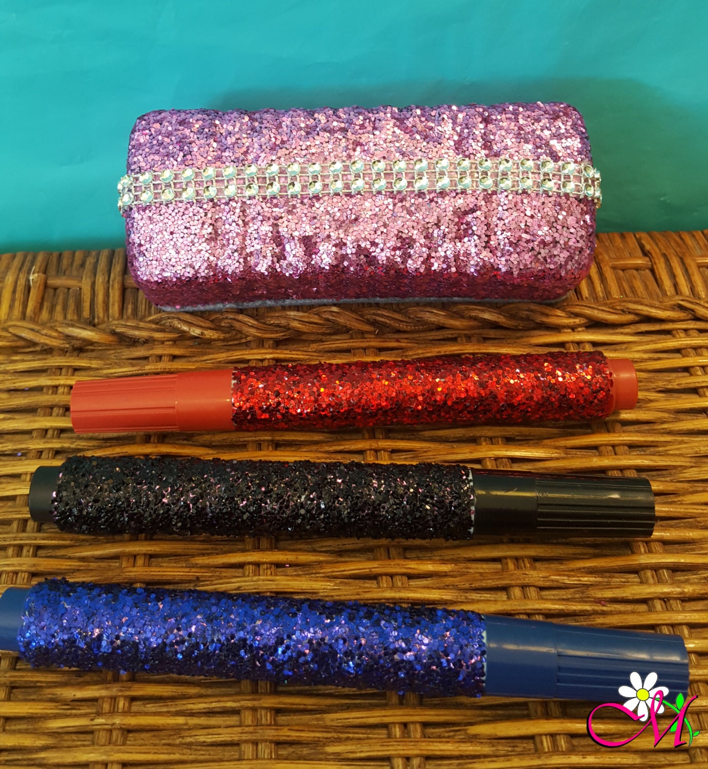glitter dry erase markers