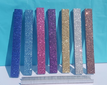 Glitter Staples, (Your Choice of Color), Pink Staples, Blue Staples, Silver Staples, Gold Staples, Purple Staples, Red Staples