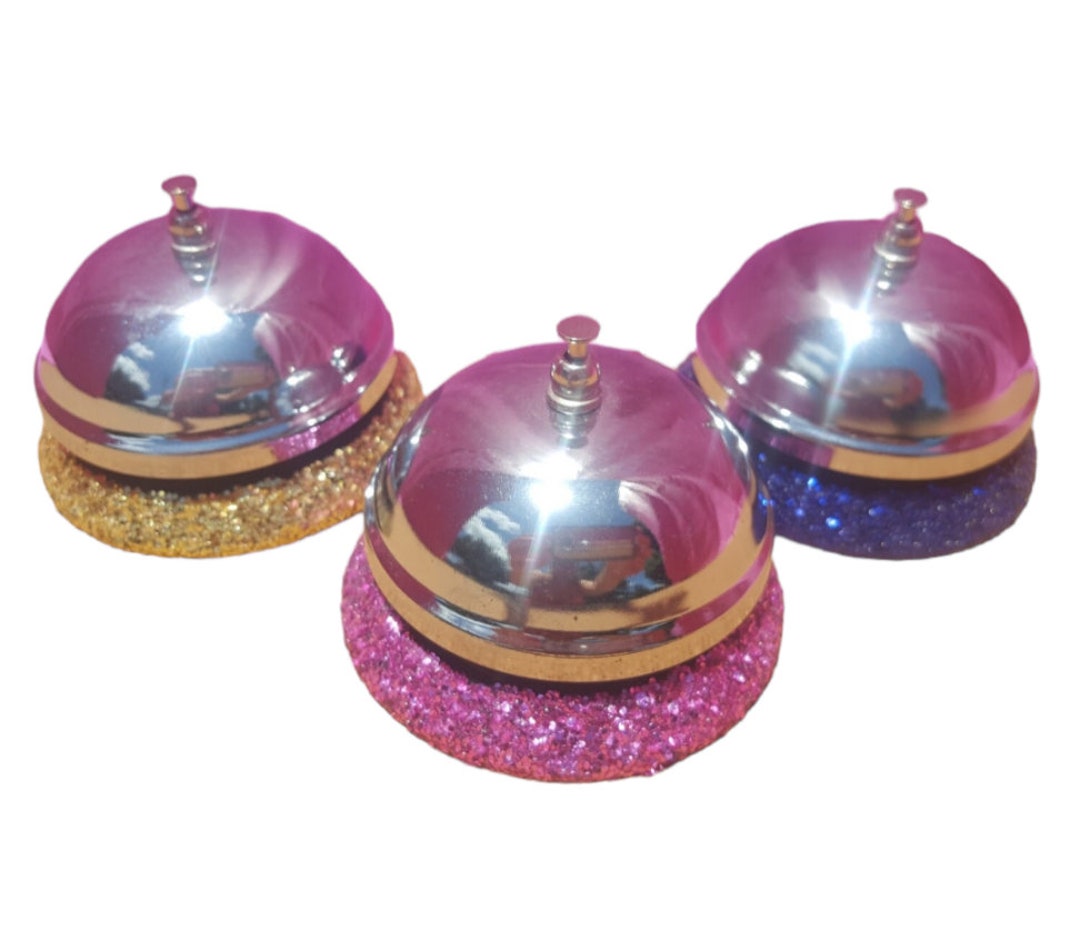 1 Glitter Office Desk Call Bell, Teacher Supply, Teacher Gift, Call