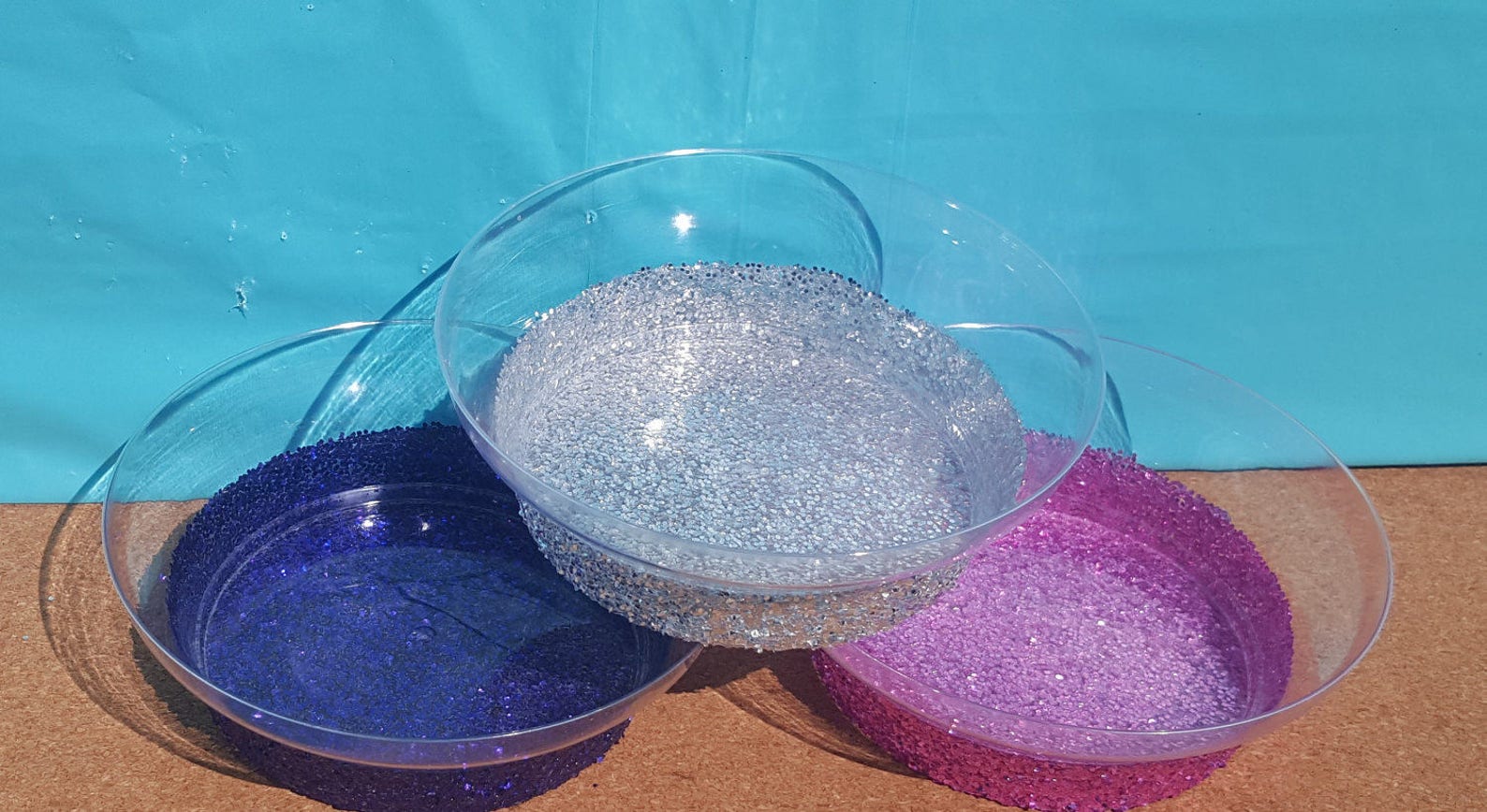 Glitter Plastic Party Bowls Party Bowls your Choice of Etsy