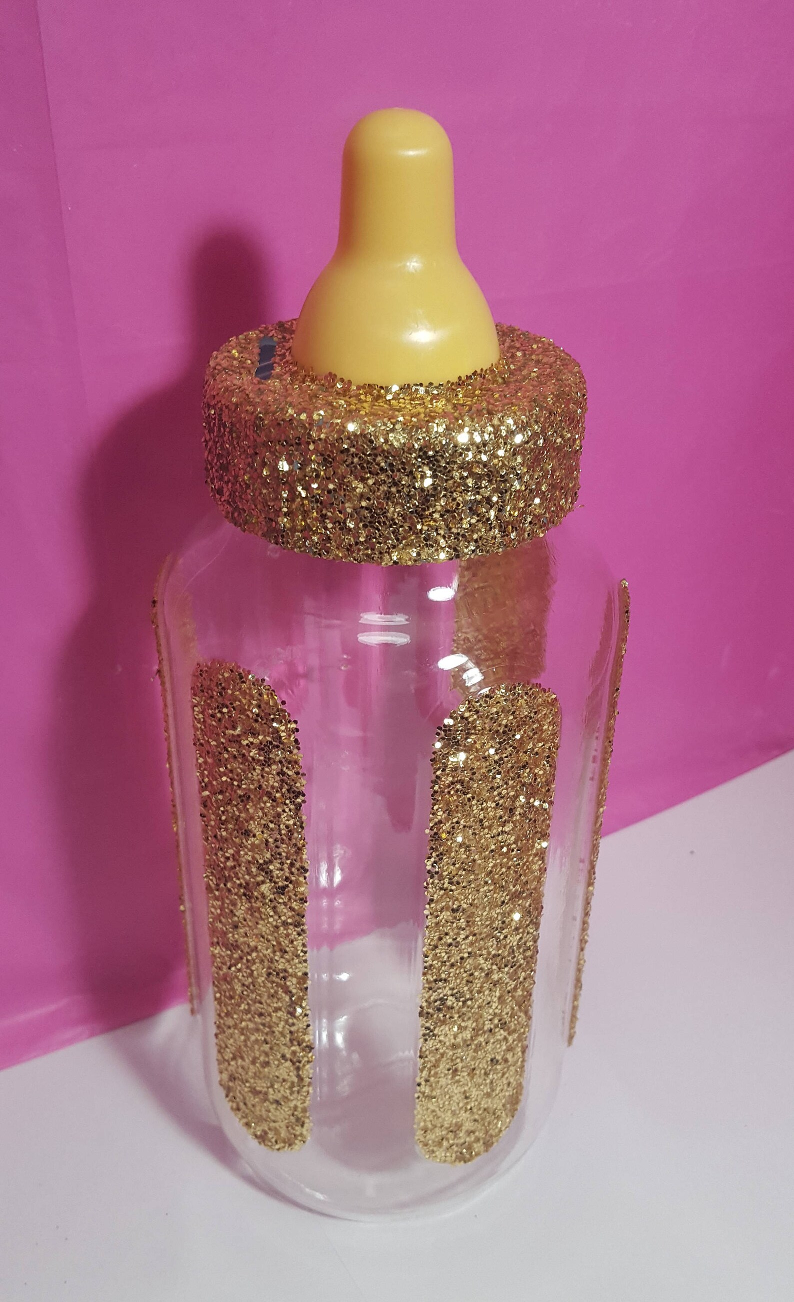 Jumbo Baby Bottle Plastic Piggy Bank Baby Shower Decorations Etsy