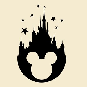 Mickey Castle TRIP SVG PNG