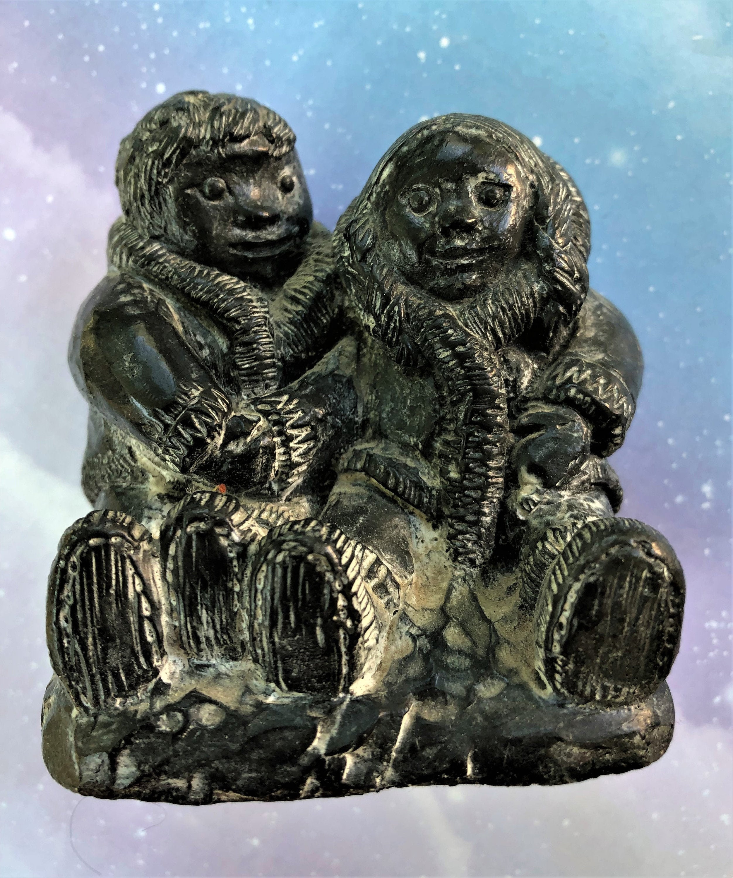 Sculpture the wolf sculptures from Canada Eskimo figurines by Al Wolf 2 ...