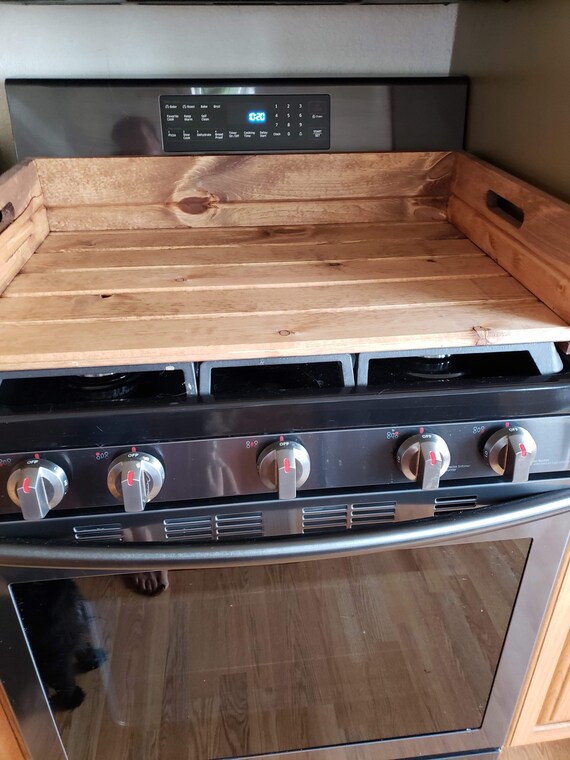 Wooden Stove Top Cover Diy Projects
