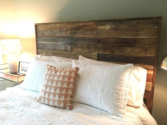 Cabecero de madera de palet | Etsy