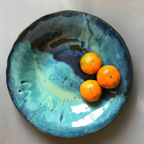 Ceramic Bowl Large Fruit Bowl Gift for Foodie Ceramic Etsy UK