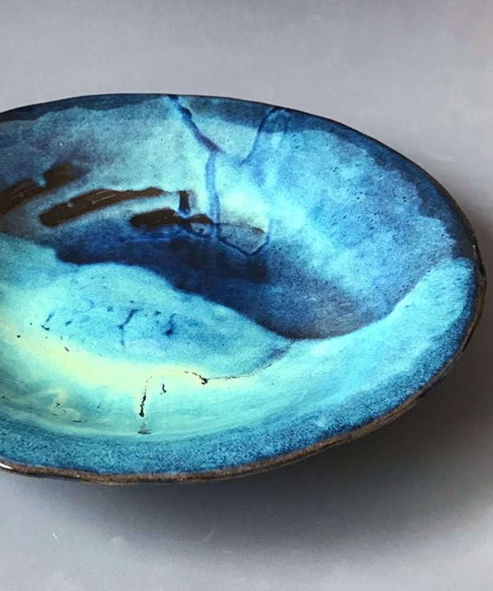 Ceramic Bowl Large Fruit Bowl Gift for Foodie Ceramic Etsy UK