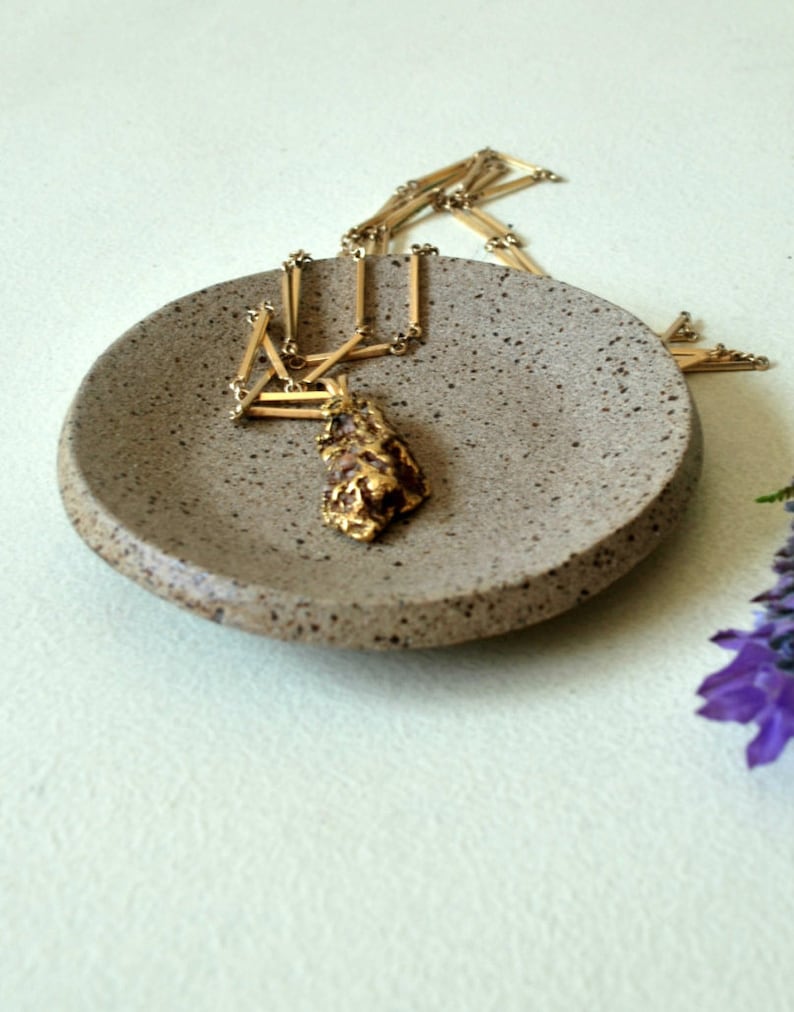 Ceramic Ring Holder Dish Clay Jewelry Dish Perfect Gift for Etsy