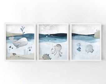 ocean nursery prints
