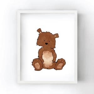Bear And Racoon Nursery Art Print Forest Animals On A Boat Etsy