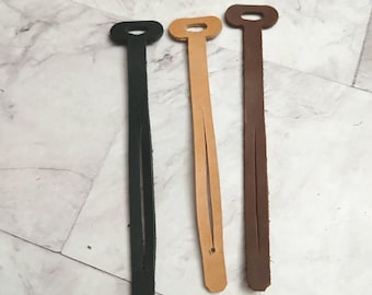 Mini porte-breloques en cuir pour sac à main, porte-breloques en cuir véritable, porte-breloques en cuir véritable, breloques suspendues DIY