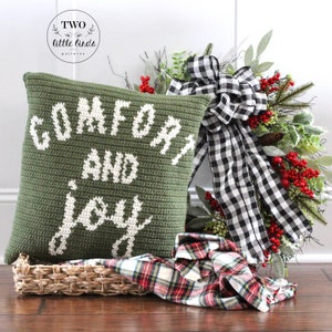 Comfort and joy pillow sales