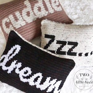Crochet pillow cover pattern, crochet throw pillow tutorial, baby shower gift idea, crochet nursery decor, DREAMCATCHER PILLOW SET