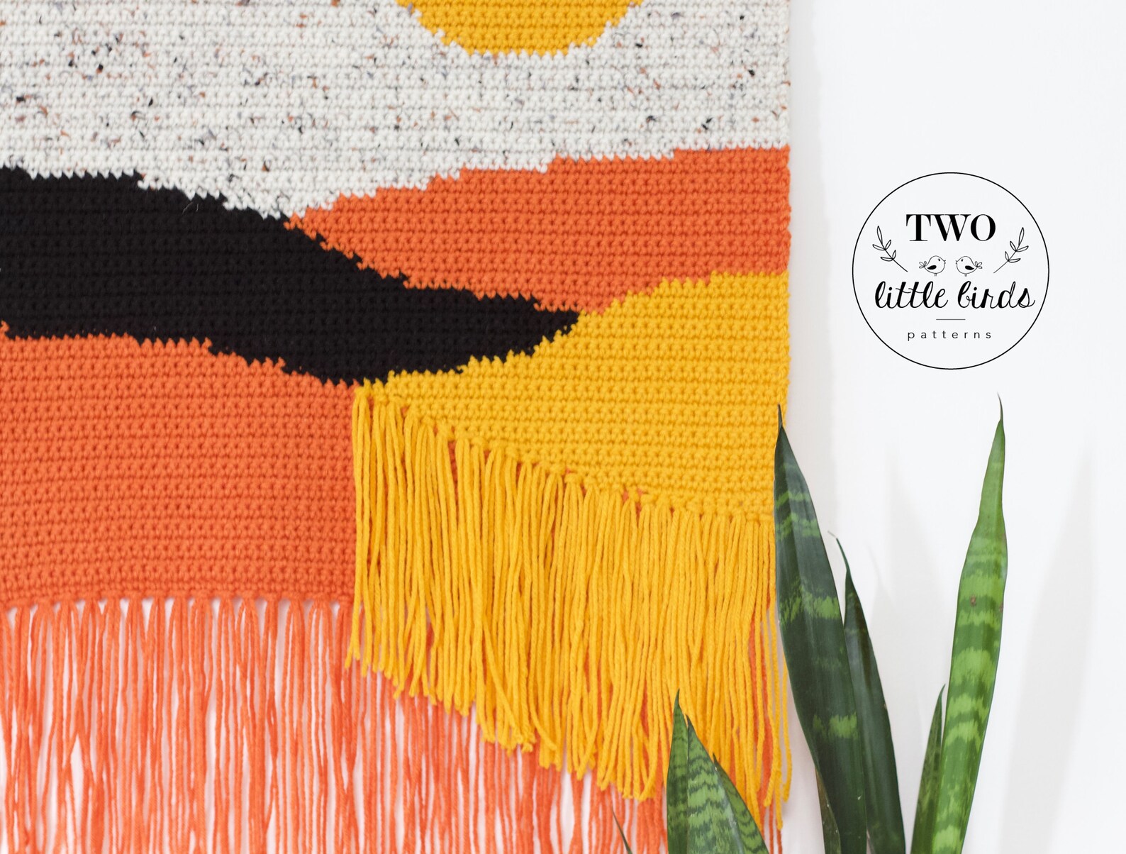 Crochet Wall Hanging Crochet Pattern Yarn Wall Hanging Boho Etsy