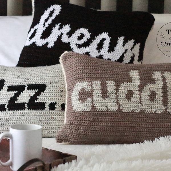 Crochet pattern, crochet throw pillow, crochet pillow pattern, pillow cover, baby shower gift, housewarming gift, DREAMCATCHER PILLOW SET
