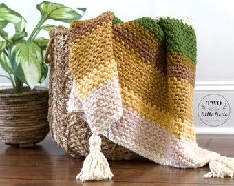 Easy crochet pattern, crochet blanket pattern, crochet throw pattern, crochet afghan pattern, blanket pattern, crochet throw, FIRESIDE THROW