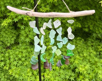 Sun Catcher Sea Glass Wind Chime #15