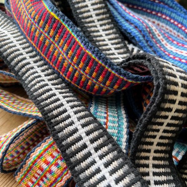 Hand Woven Belts and Straps