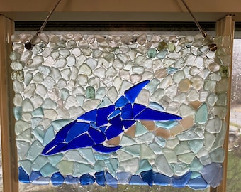 Blue Dolphin Mosaic #31