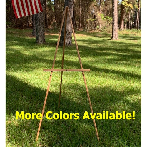 Wood Tabletop Easel Wedding Sign Stand Art Easel For Etsy