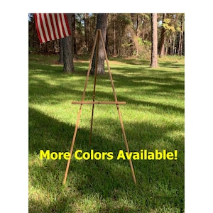 Wood Floor Easel, Wedding Sign Stand, Art Easel, Wedding Easel, Wood Stand for Signs, Stand for Wedding Pictures, Wood Wedding Sign Easel