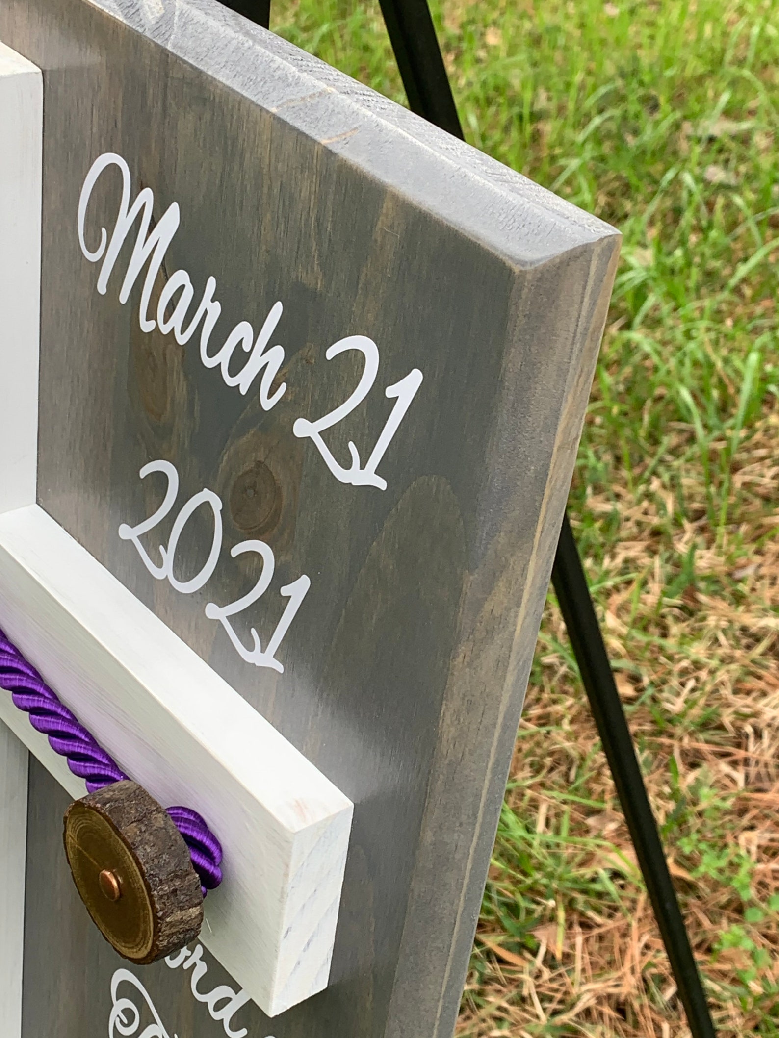 Cord of Three Strands Sign Wedding Sign Unity Braids® Sign - Etsy