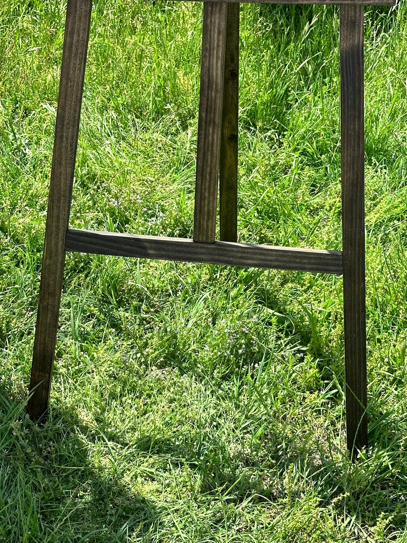 Timber Sign Stand Wood Floor Easel, Wedding Sign Stand, Art Easel, Wedding Easel, Wood ...