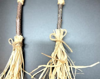 Halloween Witches Broom Stick Hanging Ornaments