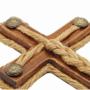 Wood Cross, Wood Cross Wall Decor, Cross Wall Decor, Wood Cross Wall Hanging, Wooden Cross, Wall Decor, Wall Art, Wooden Cross 8"x4"