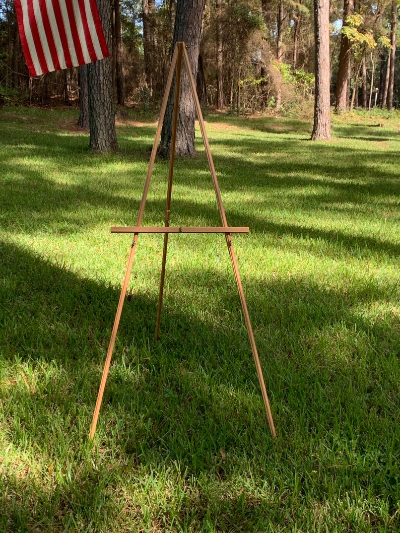 Wedding Easel Stand for Signs Stand for Wedding Pictures Wedding Sign Stand Up to 9lbs Up to 30 x 40 inches Sign Wood Floor Easel for Art