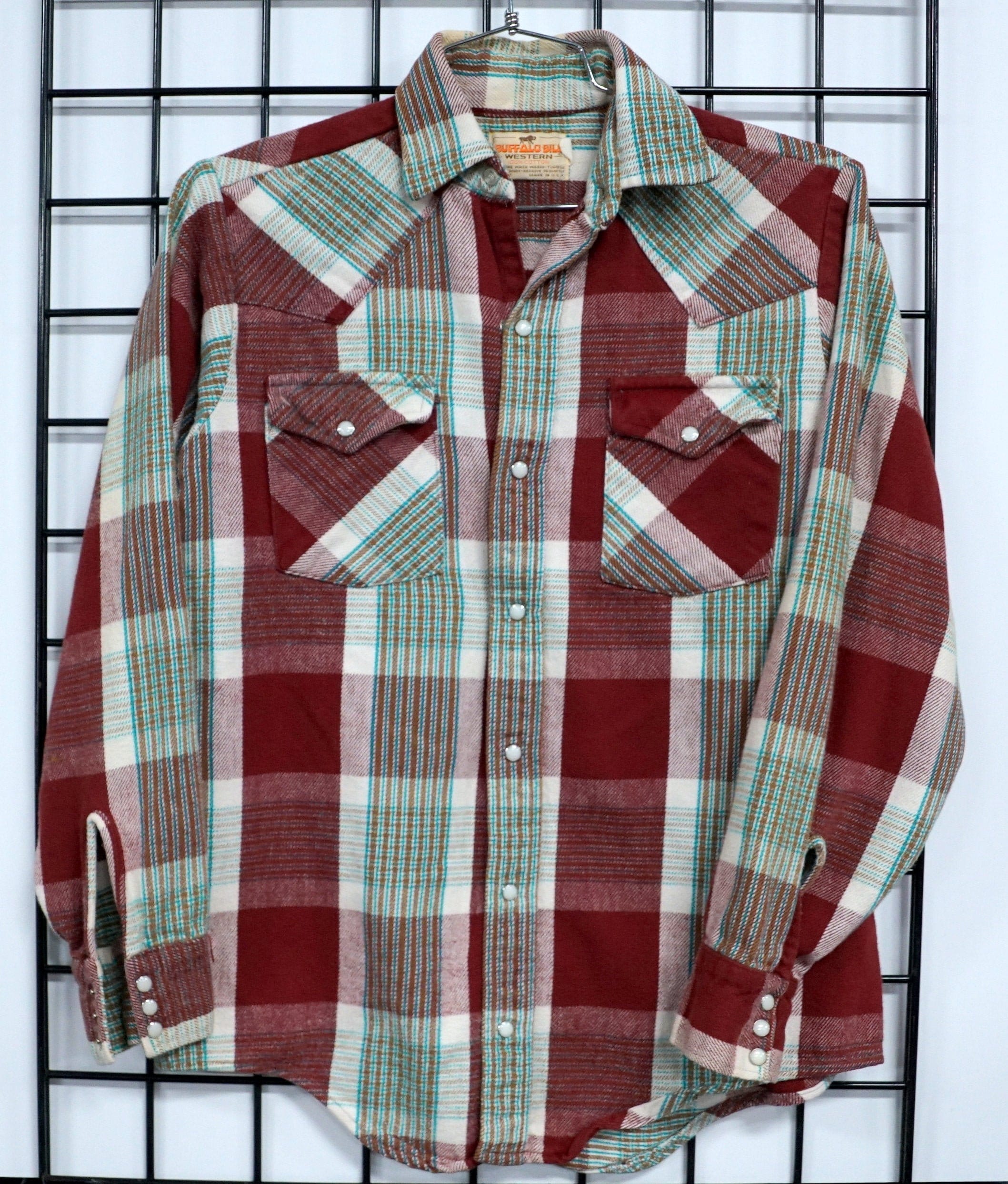 Buffalo Bills Western Flannel Shirt 